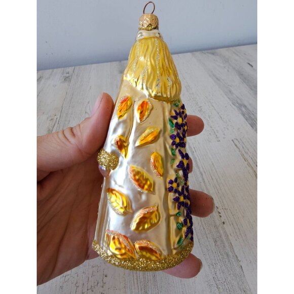Patricia breen vivialdi girl Gold spring tulip lady ornament Xmas glitter tree - Picture 4 of 8